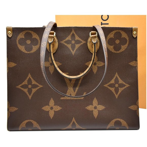 LOUIS VUITTON Onthego GM Reverse Monogram Tote - Picture 3 of 12